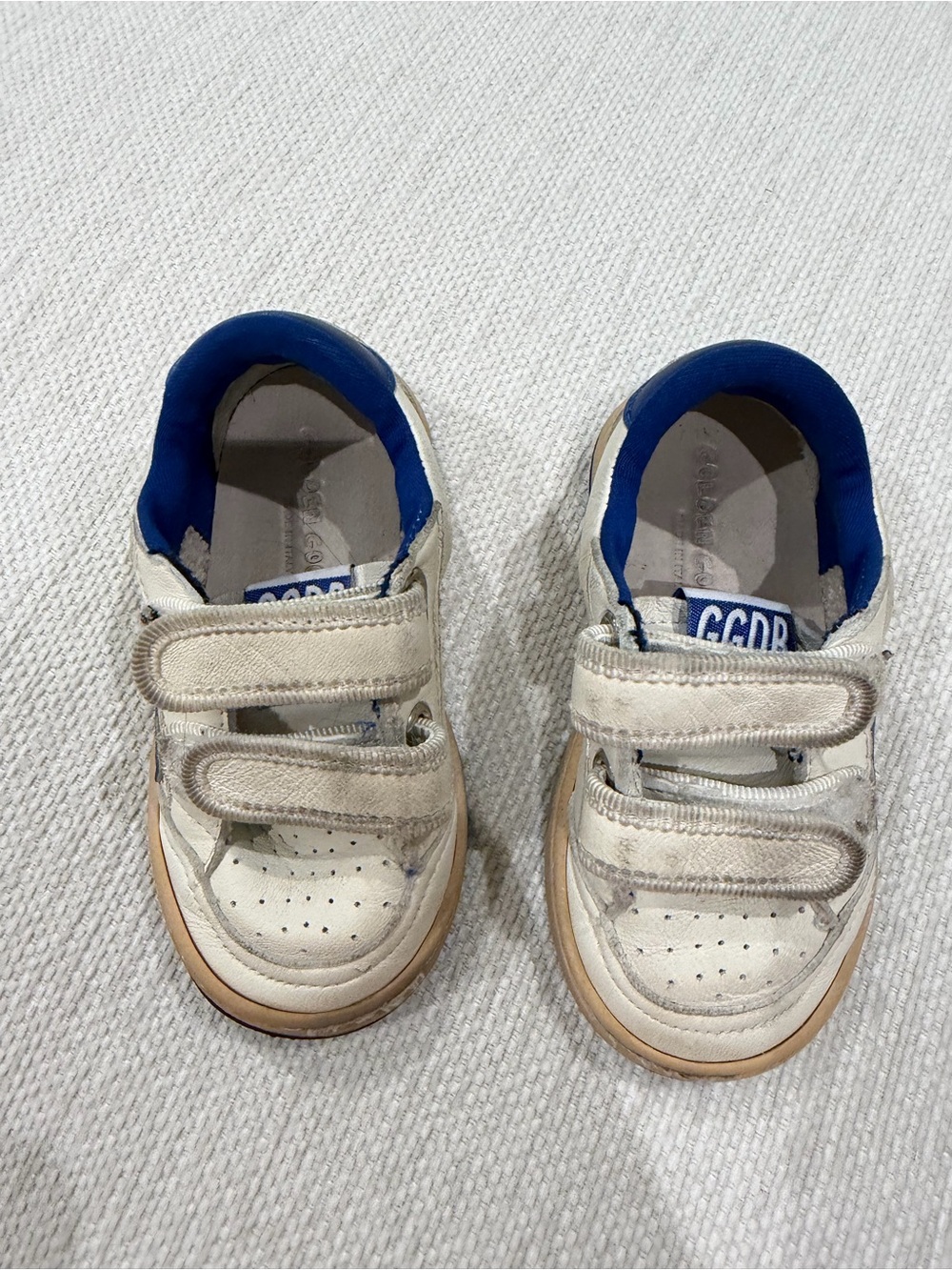 Golden Goose Kids Blue Accent Casual Sneakers